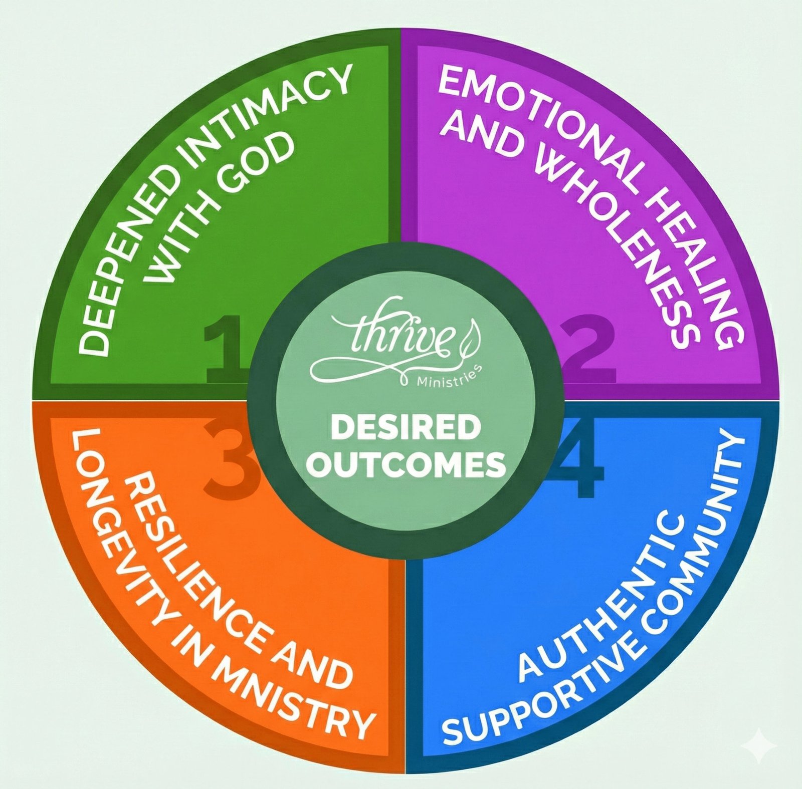 Social Impact Framework - Desired Outcomes Wheel